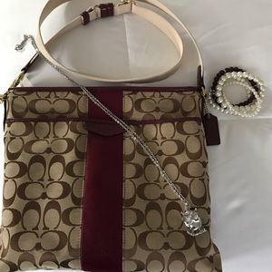 Coach cross body bag