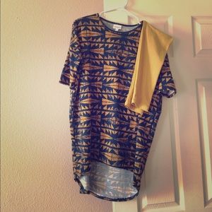 SALE!! Lularoe XXS Aztec Irma with OS leggings