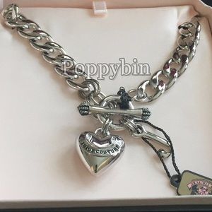 BRAND NEW! Juicy Couture Heart Necklace in box