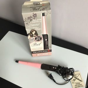 Remington Pearl Ceramic 1/2 in - 1 in Curling Wand