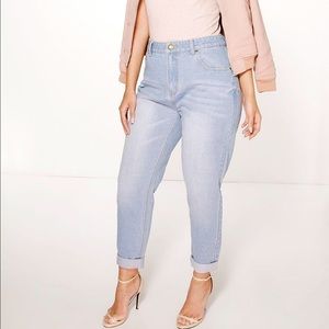 Boohoo Mom Jeans