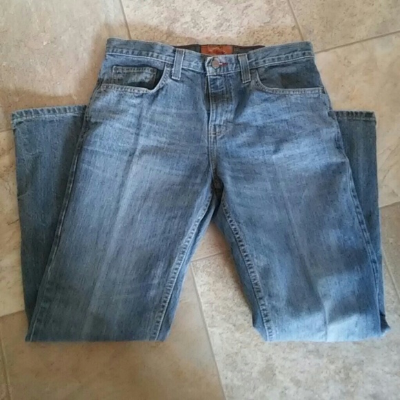 Men's Red Camel Jeans