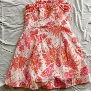 Lilly Pulitzer White Dress with Pockets