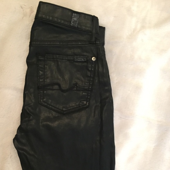 7 For All Mankind Faux Leather Pants