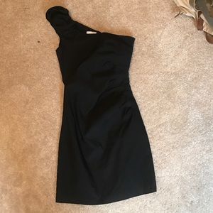 One shoulder dress