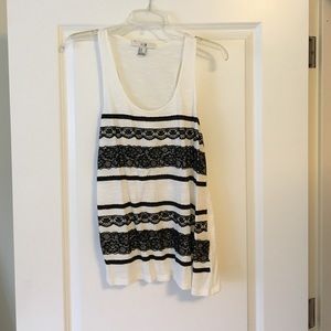 Forever 21 Lace Racerback Tank