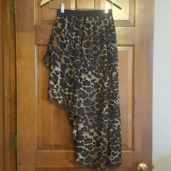 Wet Seal Dresses & Skirts - Printed Leopard Skirt