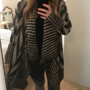 Urban Outfitters patterned sweater cardigan