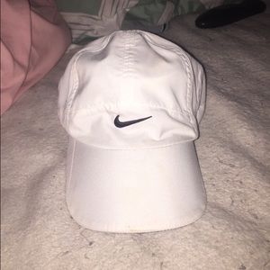 White Nike hat!