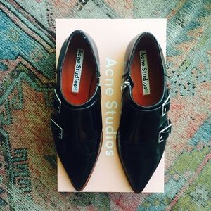 Acne Studios Masca Monk Strap Shoes