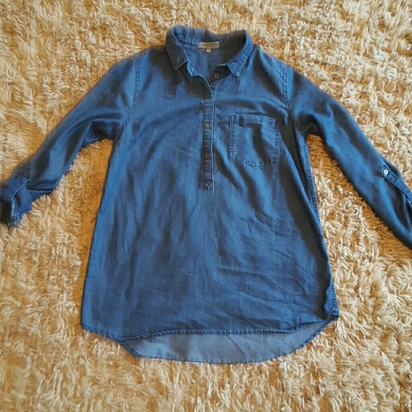Blue jean top