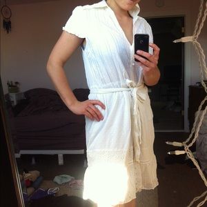 Beautiful summer eyelet dress