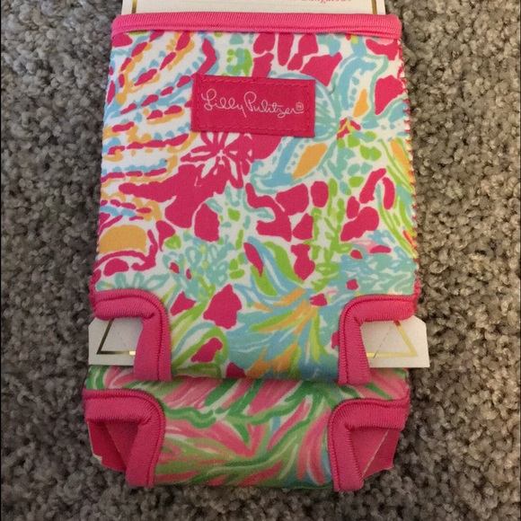 Set of 2 drink huggers from Lilly Pulitzer