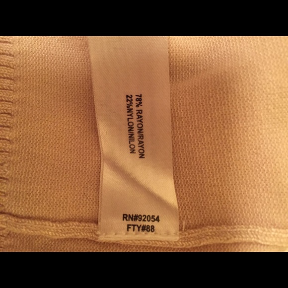 Cream Knit Top - Picture 4 of 4