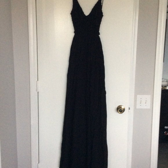 Lulu's Backless Maxi Dress