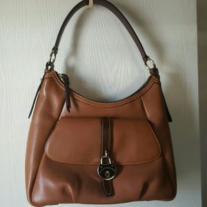 Dooney & Bourke Samba Hobo in Saddle