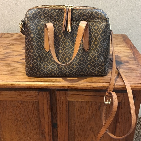 Fossil printed handbag