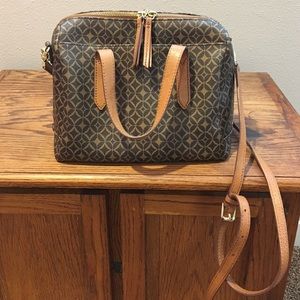 Fossil printed handbag