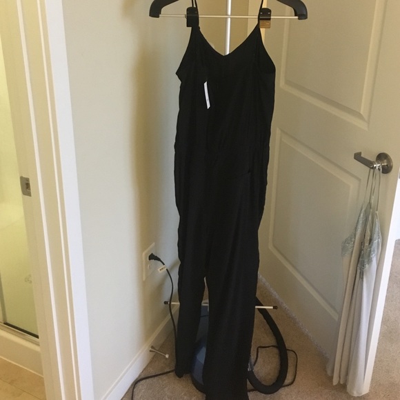 Ann Taylor Loft black jumpsuit