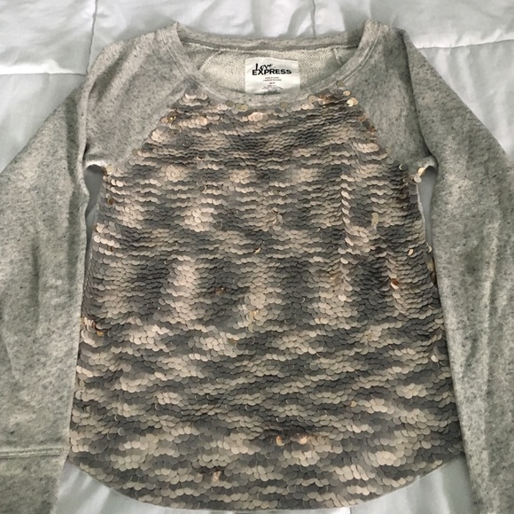 Sequin Express sweatshirt
