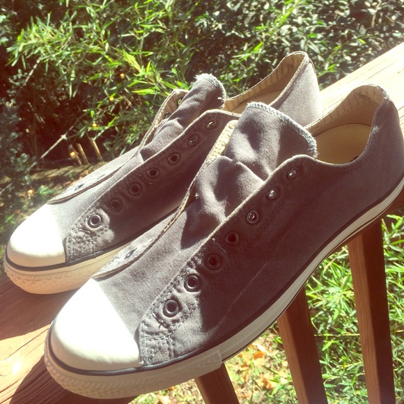 Men's Blue all star Converse Slip