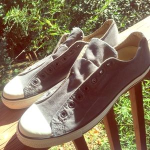 Men's Blue all star Converse Slip