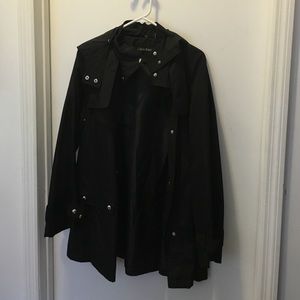 Black Calvin Klein Rain Jacket