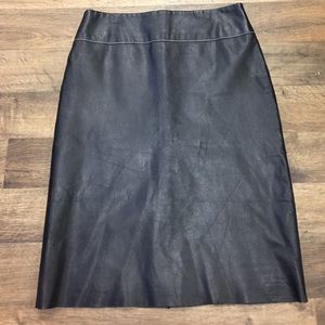 💃 BCBG Leather Pencil Skirt 💃
