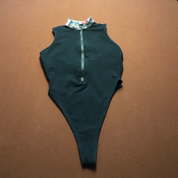 Bodysuit with zips