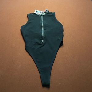 Bodysuit with zips
