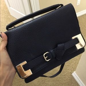 Navy blue crossbody
