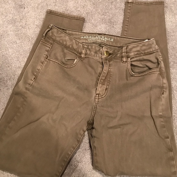 Hi-rise jegging