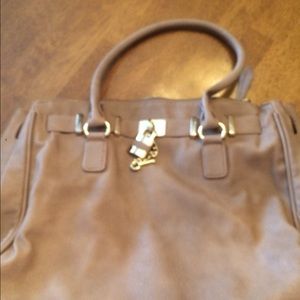Aldo lock and key tote