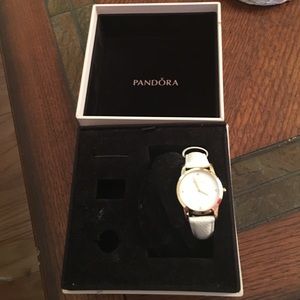 Retired pandora gold watch!