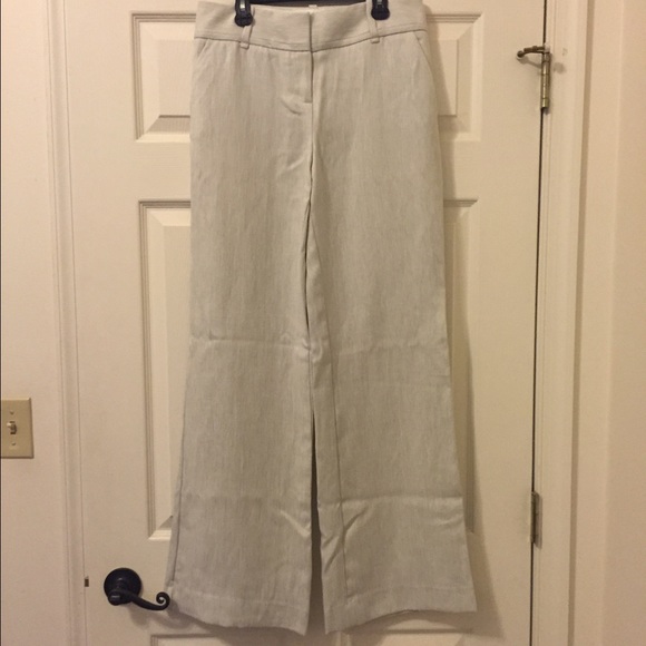 The Limited Light Grey Wide Leg Pants