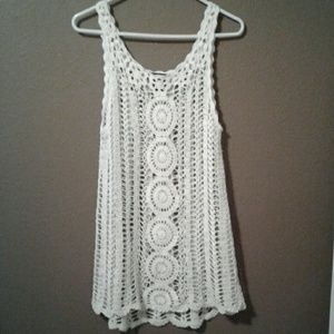 Crochet tank top