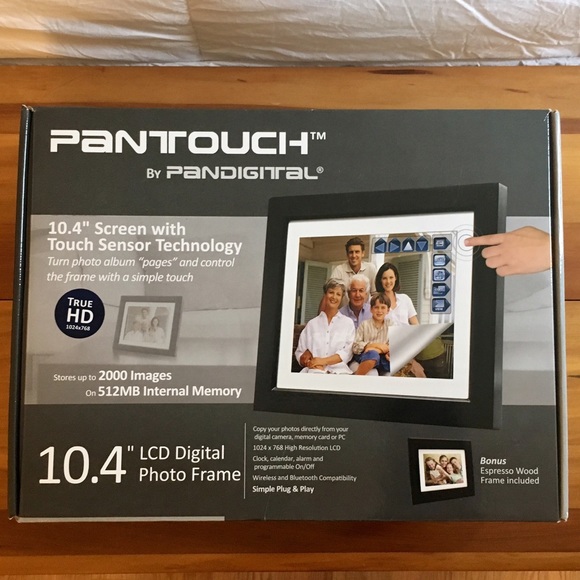 Pantouch LCD Digital Photo Frame - Picture 1 of 4