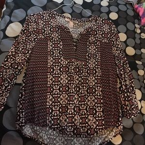 Forever 21 Aztec top