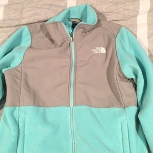 Mint Blue North Face Denali