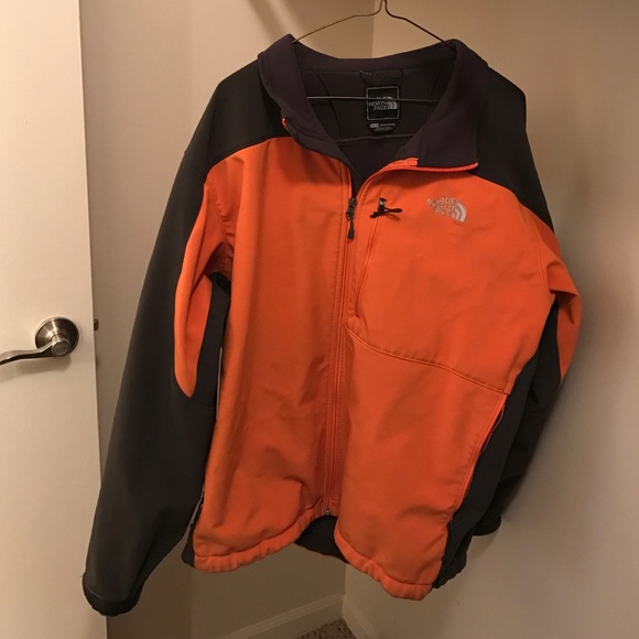 Northface jacket orange XXL