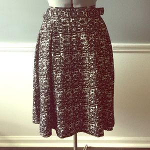 H&M Midi-length embroidered skirt