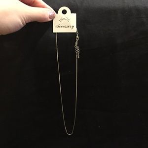 💕NWT adjustable Silver Chain💕