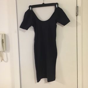 Size S American Apparel Navy Spandex Dress