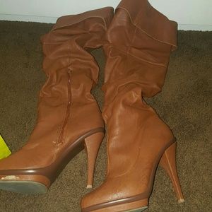 Brown boots