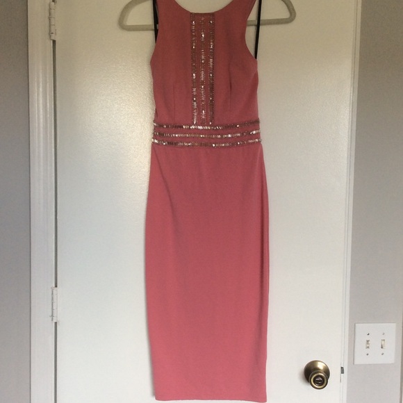 Asos Embellished Midi Dress