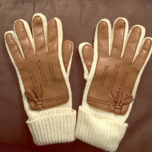 Leather/Cotton Gloves