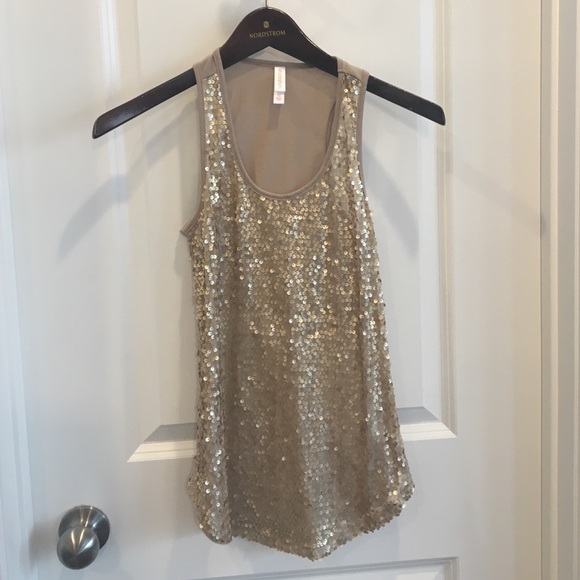 Xhilaration sequined top