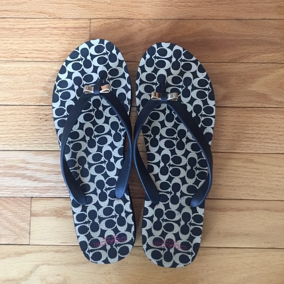 Coach Flip Flops