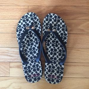 Coach Flip Flops