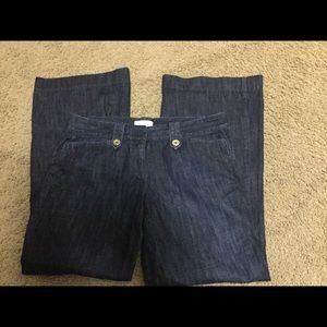 Ann Taylor Loft Wide Leg Jeans